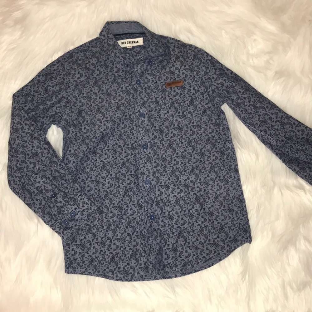 Ben Sherman Youth Boys Size 6/7 L/S